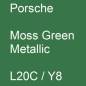 Preview: Porsche, Moss Green Metallic, L20C / Y8.